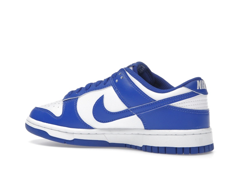 Nike Dunk Low White Hyper Royal (2025), vista a 360 gradi 22 di 36
