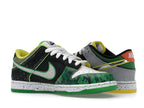 Nike Dunk Low What The Duck Away University Of Oregon Pe - White/Black/Metallic Silver/Apple Green - HV1454-100 - 22