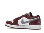 Air Jordan 1 Low White Bordeaux