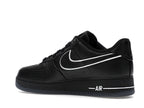 Nike Air Force 1 Low A Ma Maniere Hand Wash Cold Womens - Black/White/Black/Black - HF4084-001 - 22