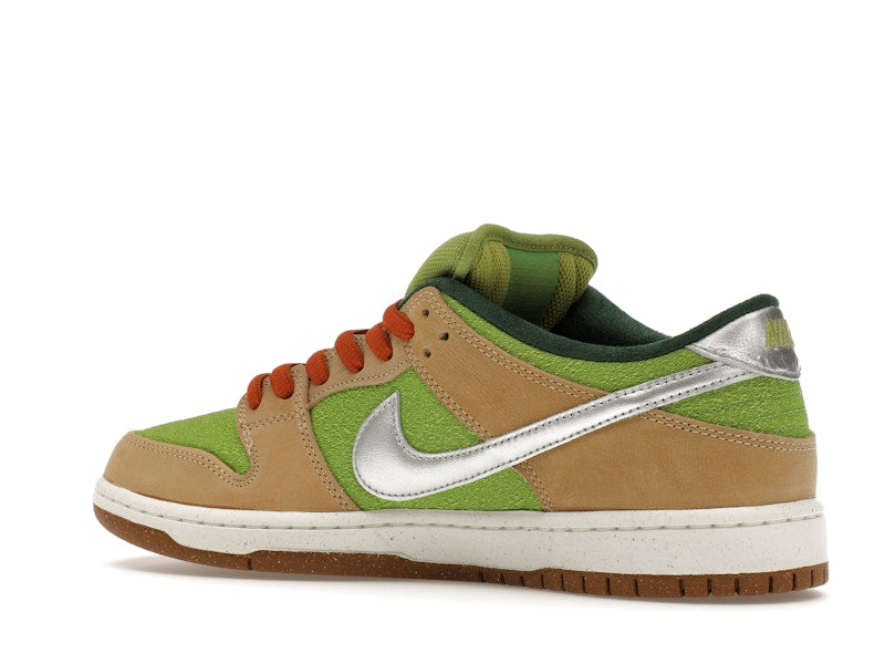 Nike SB Dunk Low Escargot - Sesame/Metallic Silver/Pear/Fir/Sail/Light British Tan - FQ7585-200 - 22
