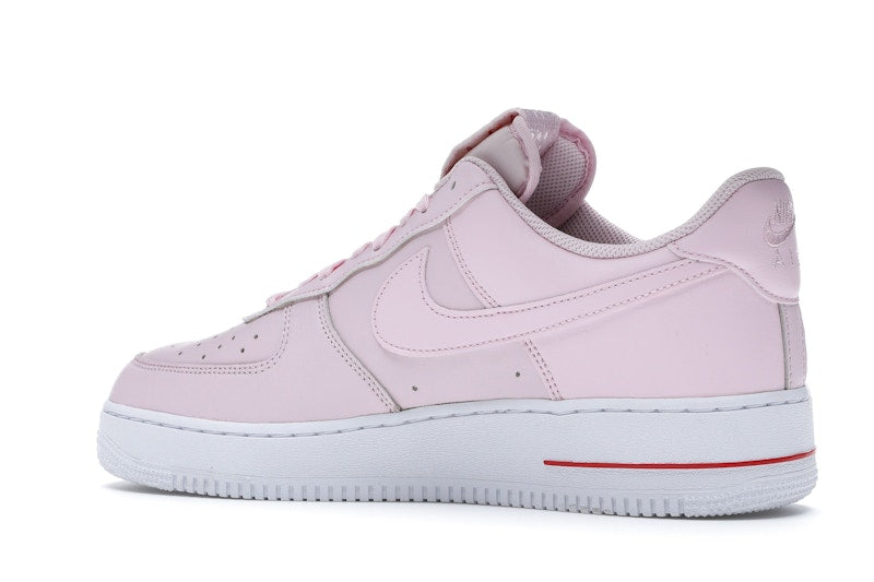 Nike Air Force 1 Low Rose Pink - Pink Foam/White/University Red-Pine Green - CU6312-600 - 22