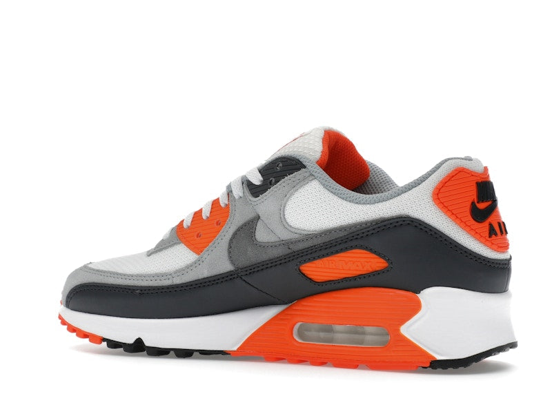 Nike Air Max 90 Summit White Safety Orange Dark Smoke Grey Smoke Grey - Summit White/Safety Orange/Dark Smoke Grey/Smoke Grey - DM0029-108 - 22
