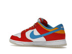 Nike Dunk Low Qs Lebron James Fruity Pebbles - Habanero Red/Laser Blue/White - DH8009-600 - 22