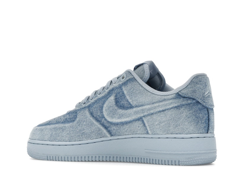Nike Air Force 1 Low Ja Morant Denim Light Armory Blue - Light Armory Blue/White/Metallic Silver - IQ9773-400 - 22