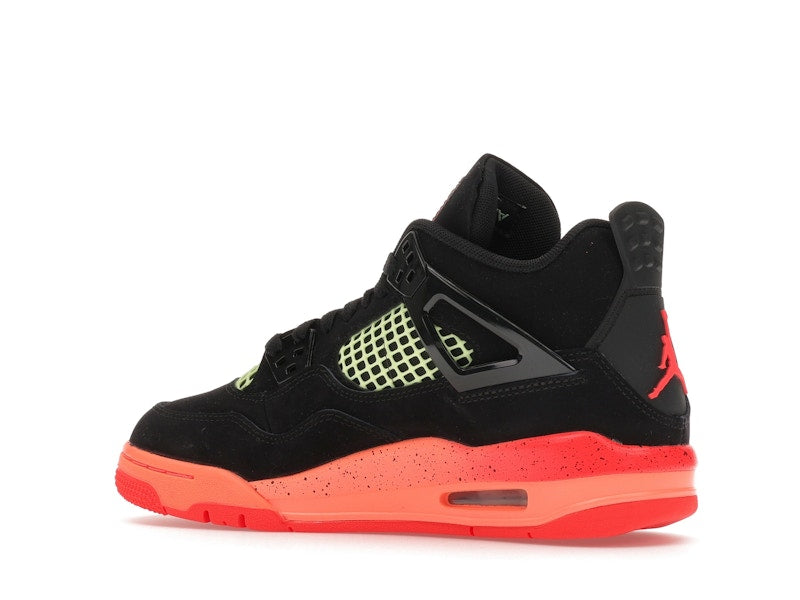 Air Jordan 4 Retro Black Infrared Barely Volt (GS) - Black/Infrared 23/Bright Mango/Barely Volt/White - II1271-001 - 22
