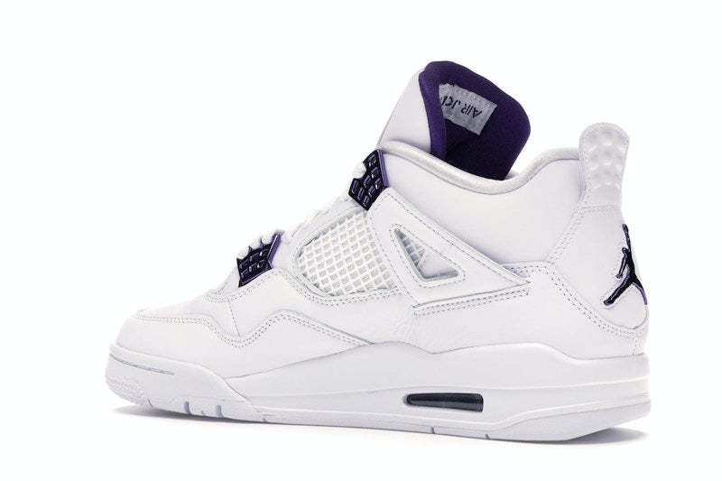 Air Jordan 4 Retro White Court Purple