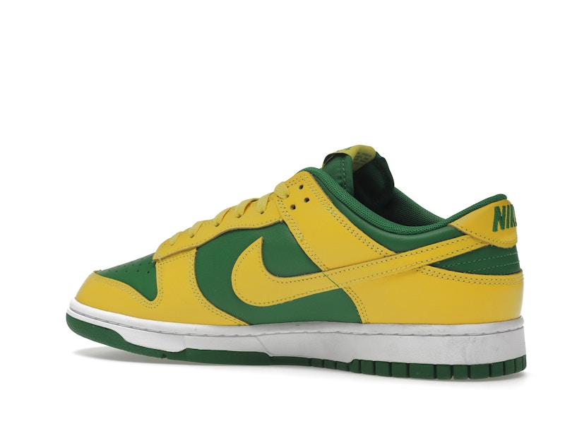 Nike Dunk Low Reverse Brazil - Apple Green/Yellow Strike-White - DV0833-300 - 22