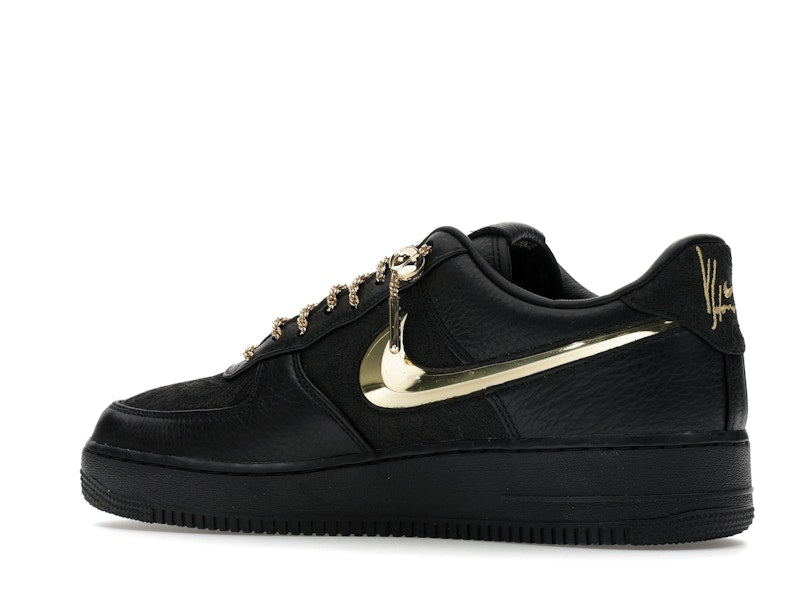 Nike Air Force 1 Low Victor Solomon ASW Black, vista a 360 gradi 22 di 36