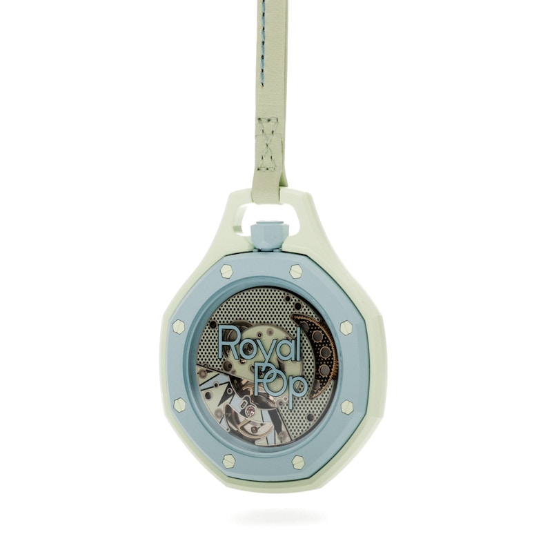 Swatch x Audemars Piguet AP Bioceramic Royal Pop Blaue Acht SSX03L101N, vista a 360 gradi 22 di 36