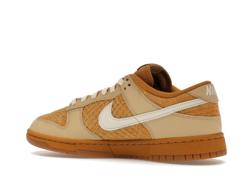 Nike Dunk Low Waffle - Wheat/Coconut Milk/Sesame/Black/Total Orange - FZ4041-744 - 22