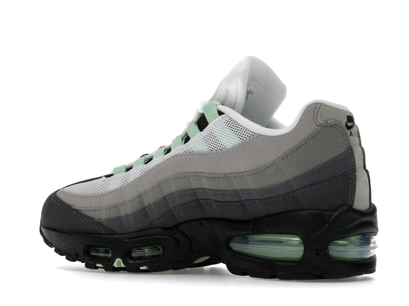 Nike Air Max 95 Og Big Bubble Fresh Mint Womens - Black/Fresh Mint/White/Medium Grey/Anthracite/Light Graphite - HJ5996-005 - 22