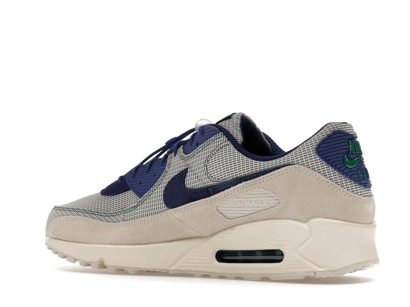 Nike Air Max 90 Coconut Milk Deep Royal Blue, vista a 360 gradi 22 di 36