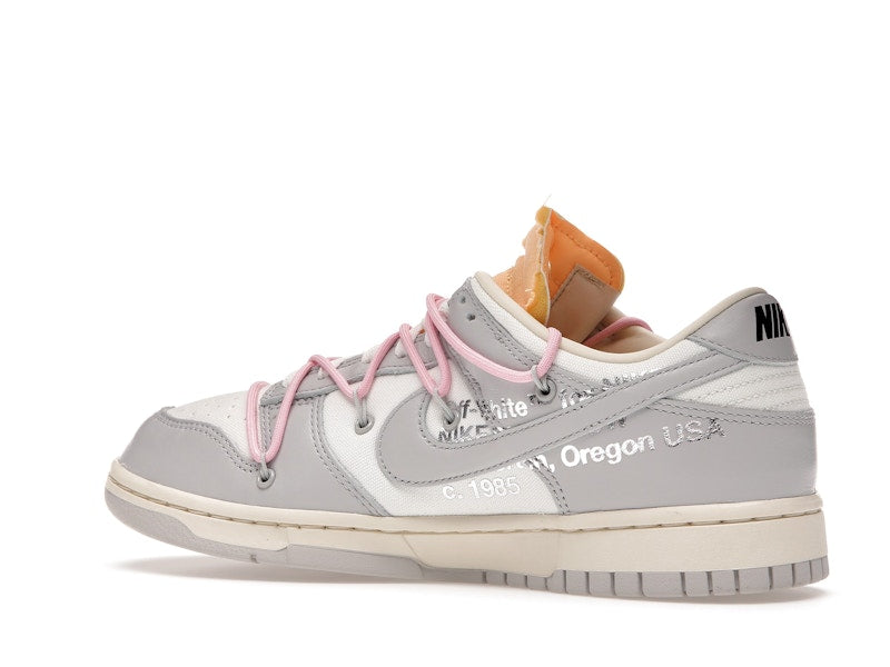 Nike Dunk Low Off White Lot 9 - Sail/Neutral Grey - DM1602-109 - 22
