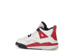 Air Jordan 4 Retro Red Cement (TD) - White/Fire Red/Black/Neutral Grey - BQ7670-161 - 22