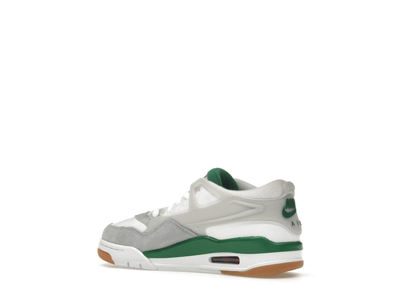 Air Jordan 4 Rm Pine Green (GS) - White/Pine Green/Neutral Grey/Wolf Grey/Varsity Red/Gum Dark Brown - FQ7938-103 - 22