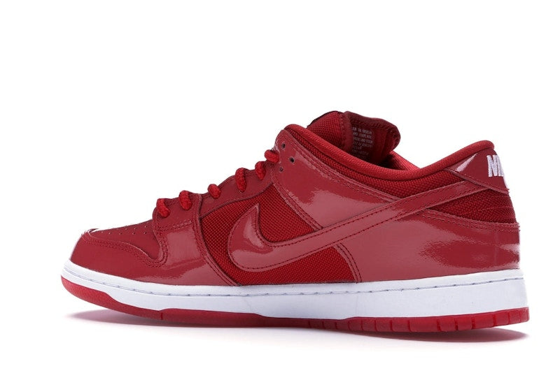 Nike Dunk Sb Low Red Patent Leather - Varsity Red/White-Varsity Red - 304292-616 - 22
