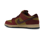 Nike SB Dunk Low Dark Team Red Olive Flak, vista a 360 gradi 22 di 36