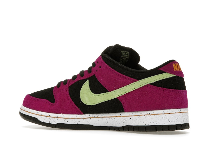 Nike Dunk Sb Low Pro Acg Terra Red Plum - Red Plum/Black-Taxi-Citron - BQ6817-501 - 22