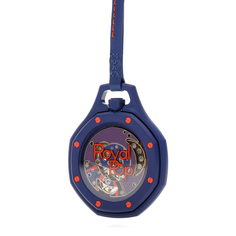 Swatch x Audemars Piguet AP Bioceramic Royal Pop Orenji Hachi SSX03L103N, vista a 360 gradi 22 di 36
