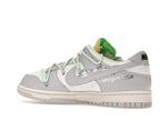 Nike Dunk Low Off White Lot 7 - Sail/Neutral Grey-Vapor Green - DM1602-108 - 22
