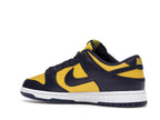 Nike Dunk Low Michigan - Varsity Maize/Midnight Navy-White - DD1391-700 - 22