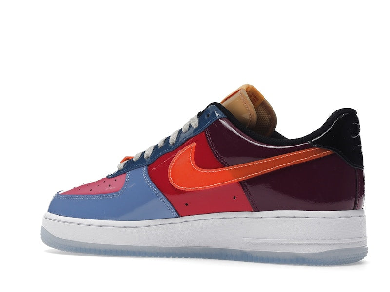 Nike Air Force 1 Low Undefeated Multi Patent - Polar/Total Orange-Multi-Color - DV5255-400 - 22