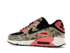 Nike Air Max 90 Premium Magic Ember Camo - Light Khaki/Black/Magic Ember/Mink Brown/Medium Ash/Parachute Beige - IF1721-200 - 22