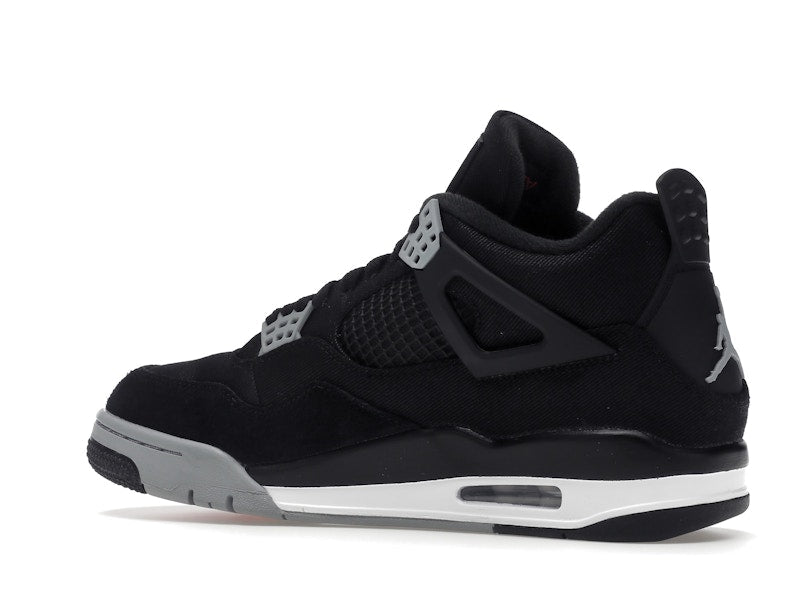 Air Jordan 4 Retro SE Black Canvas, vista a 360 gradi 22 di 38