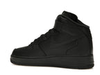 Nike Air Force 1 Mid Supreme Black, vista a 360 gradi 22 di 36