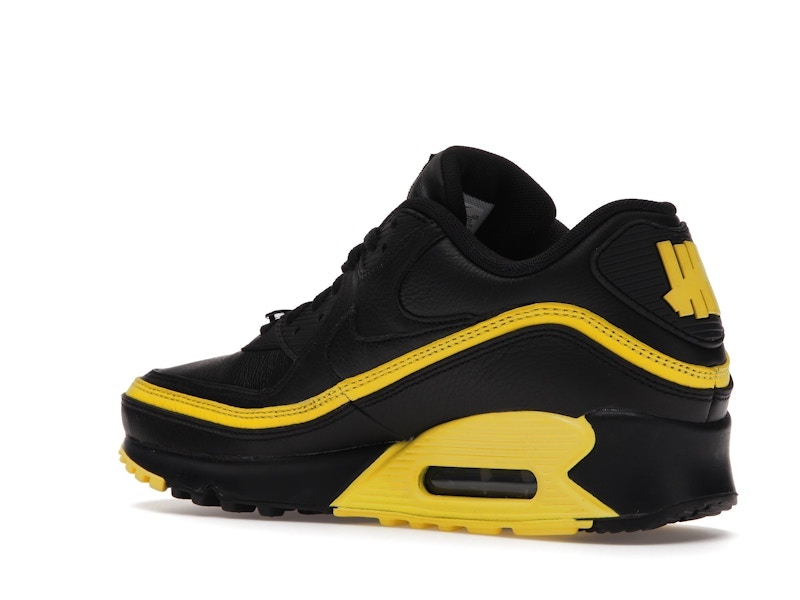 Nike Air Max 90 Undefeated Black Optic Yellow - Black/Optic Yellow - CJ7197-001 - 23