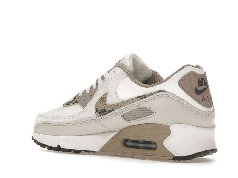 Nike Air Max 90 Light Pink Snakeskin Womens - Pink/Grey - HV4915-100 - 23