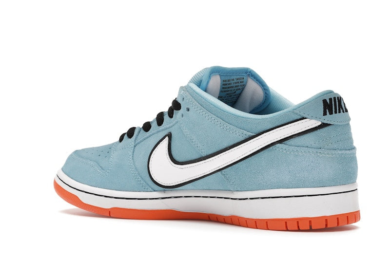 Nike Sb Dunk Low Club 58 Gulf - Blue Chill/Safety Orange-Black-White - BQ6817-401 - 23