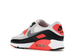 Nike Air Max 90 Infrared 2026 Iu1055 100 - White/Cement Grey/Infrared/Black - IU1055-100 - 23