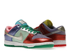 Nike Dunk Low Sunset Pulse (W) - Sunset Pulse/Silver-Purple Pulse - DN0855-600 / DD1872-600 - 23
