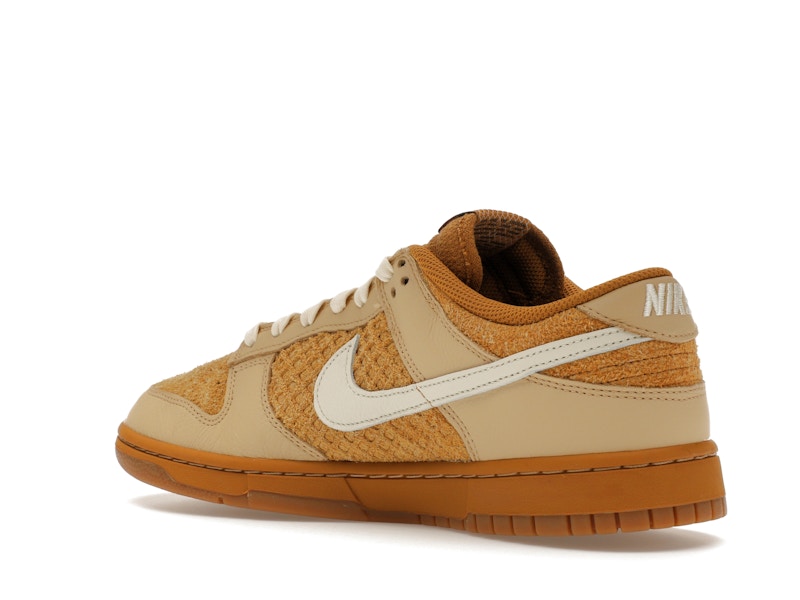 Nike Dunk Low Waffle - Wheat/Coconut Milk/Sesame/Black/Total Orange - FZ4041-744 - 23