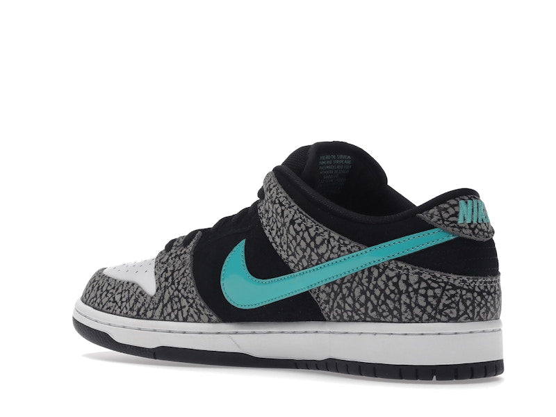 Nike Sb Dunk Low Atmos Elephant - Medium Grey/Black-White-Clear Jade - BQ6817-009 - 23