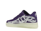 Nike Air Force 1 Low 07 Qs Purple Skeleton Halloween 2021 - Court Purple/Court Purple-White - CU8067-500 - 23