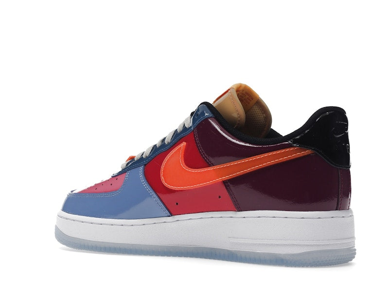 Nike Air Force 1 Low Undefeated Multi Patent - Polar/Total Orange-Multi-Color - DV5255-400 - 23