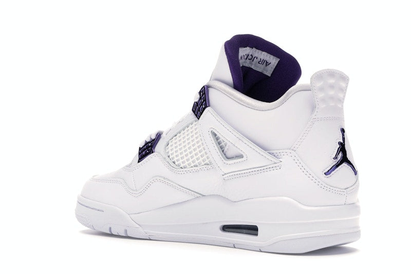 Air Jordan 4 Retro White Court Purple