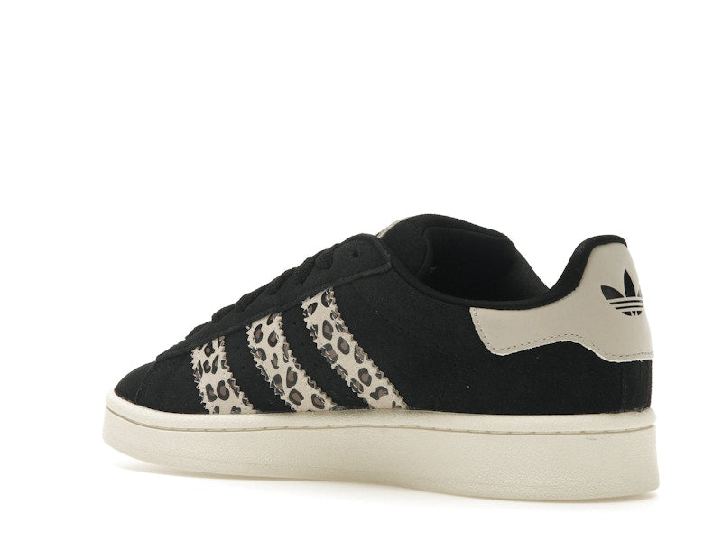 Adidas Campus 00s Black Leopard Womens - Core Black/Supplier Color/Wonder Beige - ID7039 - 23