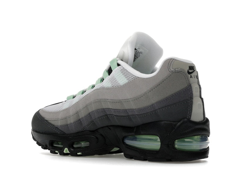 Nike Air Max 95 Og Big Bubble Fresh Mint Womens - Black/Fresh Mint/White/Medium Grey/Anthracite/Light Graphite - HJ5996-005 - 23