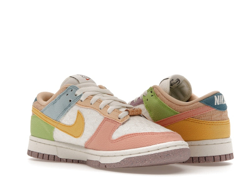 Nike Dunk Low Retro Sun Club Multi (W) - Sail/Sanded Gold-Light Madder Root - DQ0265-100 - 23