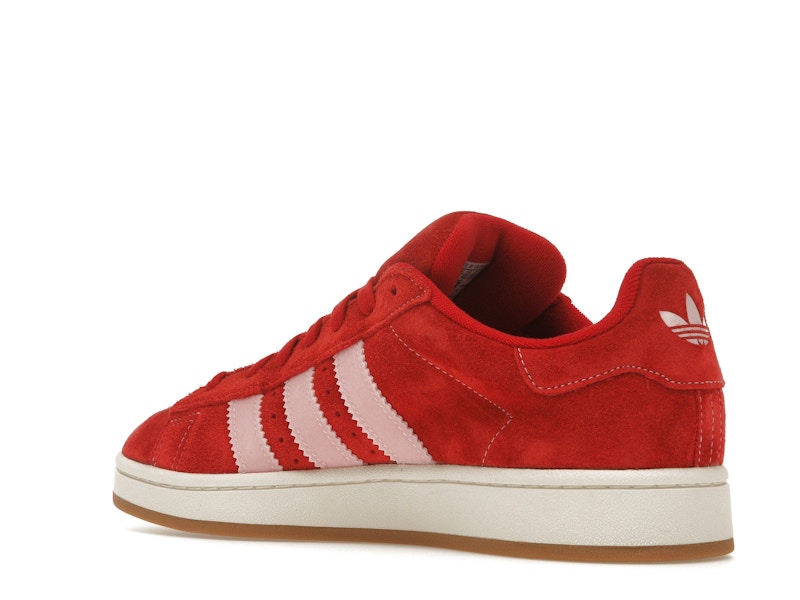 Adidas Campus 00s Better Scarlet Clear Pink - Better Scarlet/Clear Pink/Cloud White - H03477 - 23