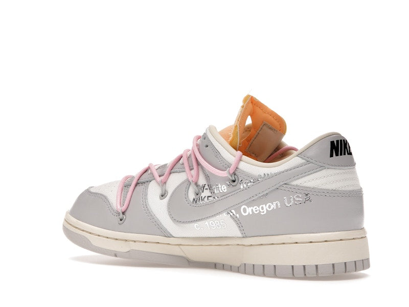 Nike Dunk Low Off White Lot 9 - Sail/Neutral Grey - DM1602-109 - 23