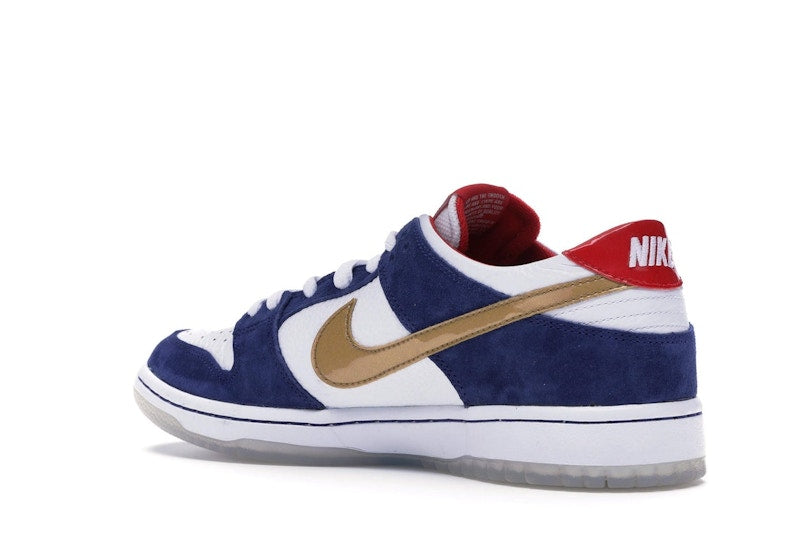 Nike Dunk Sb Low Ishod Wair Bmw - Deep Royal Blue/Metallic Silver-University Red-Metallic Silver - 839685-416 - 23