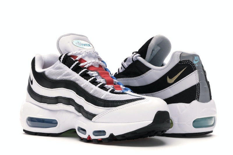 Nike Air Max 95 Greedy 2020 - Black/Multi-Color-White - CJ0589-001 - 23