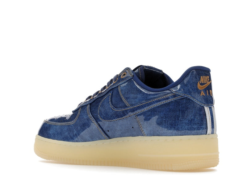 Nike Air Force 1 Low Patent Denim - Coastal Blue/Natural/Flax/Coastal Blue - IM5757-400 - 23