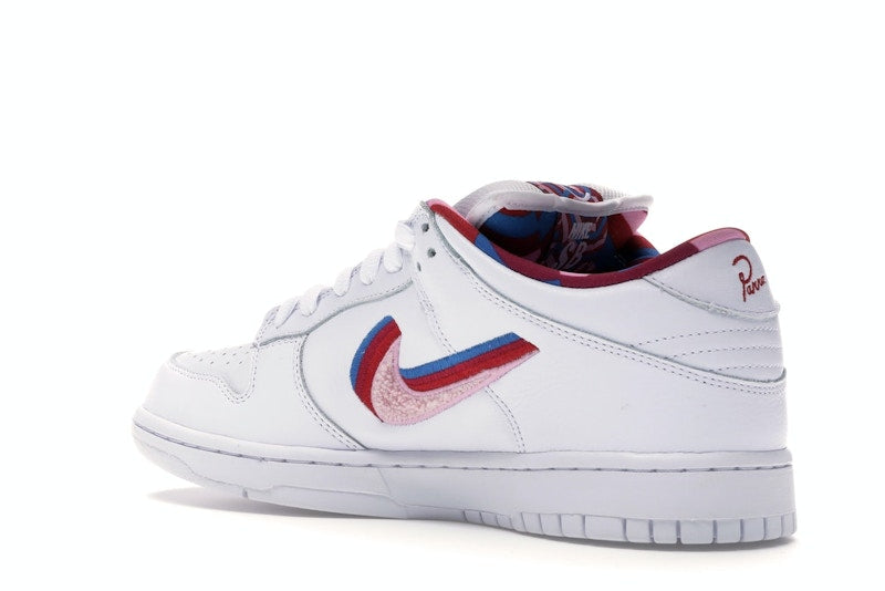 Nike Sb Dunk Low Parra - White/Red-Pink - CN4504-100 - 23