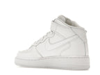 Nike Air Force 1 Mid Triple White (W) - White/White-White - DD9625-100/366731-100 - 23